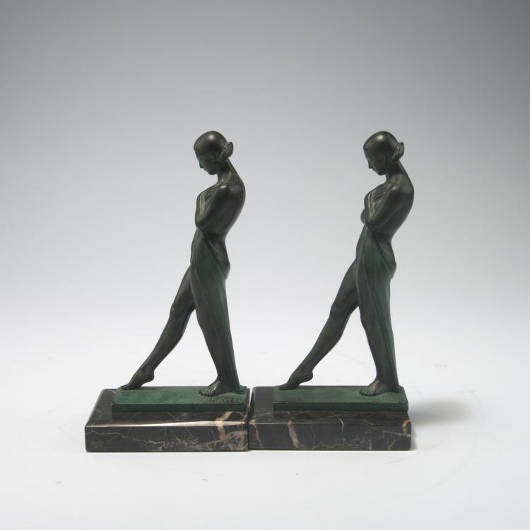 Bild 2 zu Objekt, Pair of bookends, c1925, Pierre Le Faguays, Fayral, Paris, 129 436