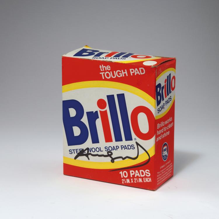 Hauptbild zu Objekt, 'Brillo Steel Wool Soap Pads', 1977 , Andy Warhol, 130B 295