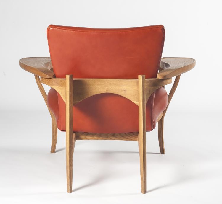 Bild 3 zu Objekt, Lounge chair and end table, c1965, D&auml;nemark, 128A 172