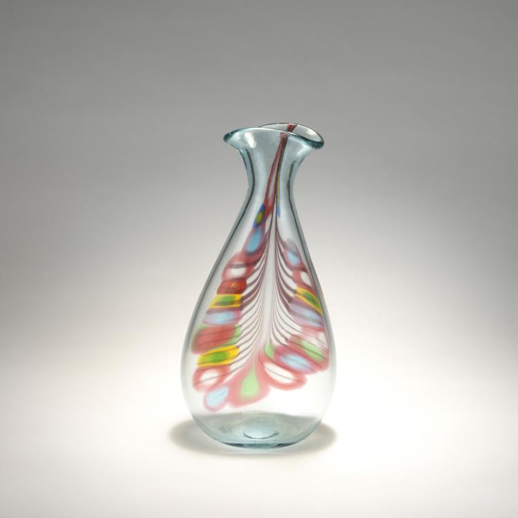 Bild 1 zu Objekt, Vase 'Pavone', um 1957-60, Anzolo Fuga, A.Ve.M., Murano, 128C 751