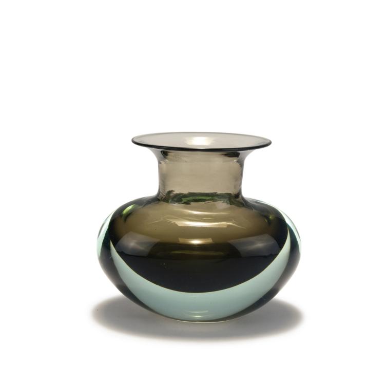 Hauptbild zu Objekt, Vase 'Sommerso', um 1955, Flavio Poli, Seguso Vetri d'Arte, Murano, 128C 764