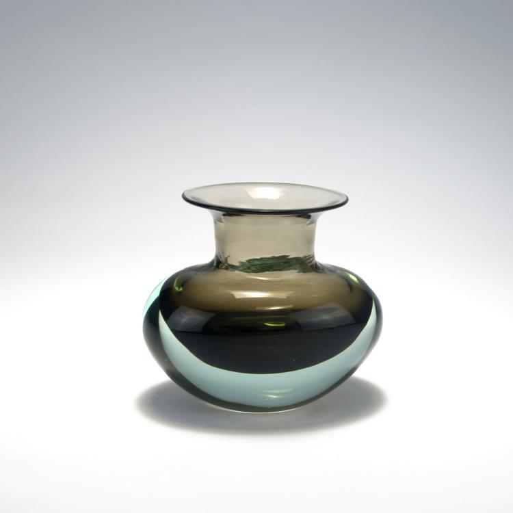 Bild 1 zu Objekt, Vase 'Sommerso', um 1955, Flavio Poli, Seguso Vetri d'Arte, Murano, 128C 764