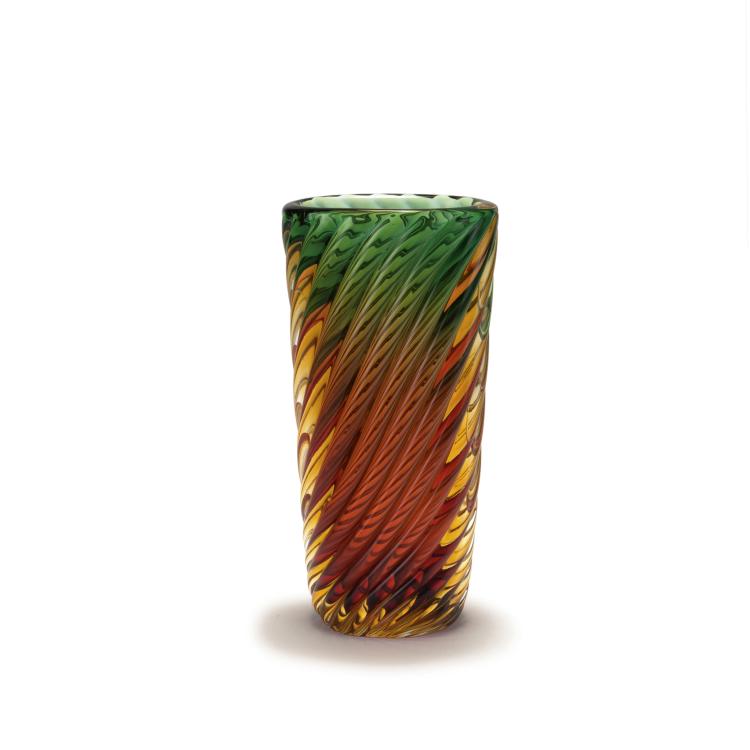 Hauptbild zu Objekt, Vase, 1957, Flavio Poli, Seguso Vetri d'Arte, Murano, 128C 766