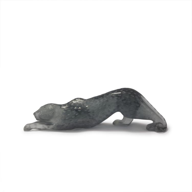 Hauptbild zu Objekt, Panther 'Zeila', wohl 1970/80er Jahre, Marie-Claude Lalique, Lalique, Marie-Claude, Wingen-sur-Moder, 128B 528