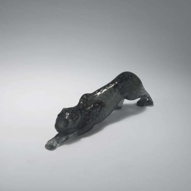 Bild 1 zu Objekt, Panther 'Zeila', wohl 1970/80er Jahre, Marie-Claude Lalique, Lalique, Marie-Claude, Wingen-sur-Moder, 128B 528