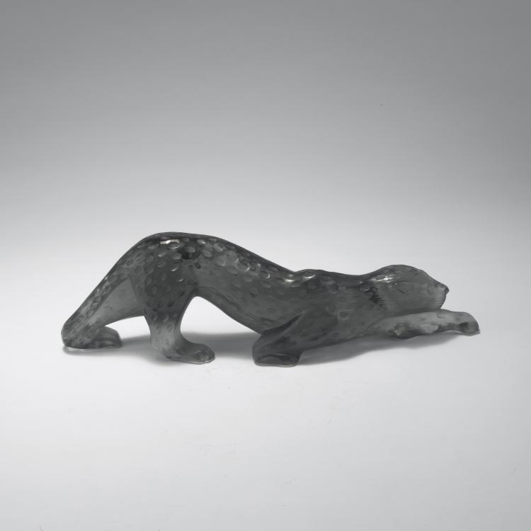 Bild 2 zu Objekt, Panther 'Zeila', wohl 1970/80er Jahre, Marie-Claude Lalique, Lalique, Marie-Claude, Wingen-sur-Moder, 128B 528