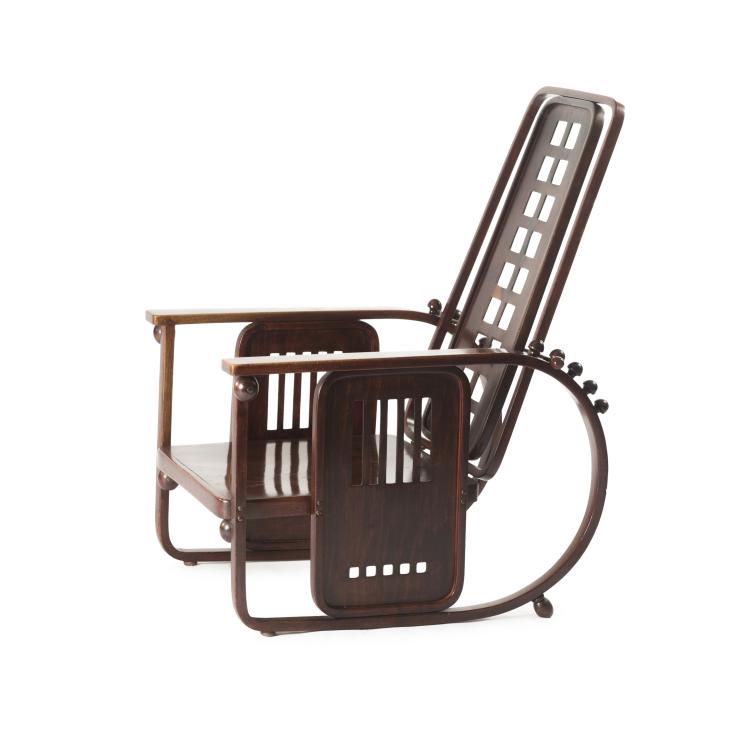 Hauptbild zu Objekt, 'Sitzmaschine', c1905, Josef Hoffmann, Kohn, J. & J., Teschen, 130A 1