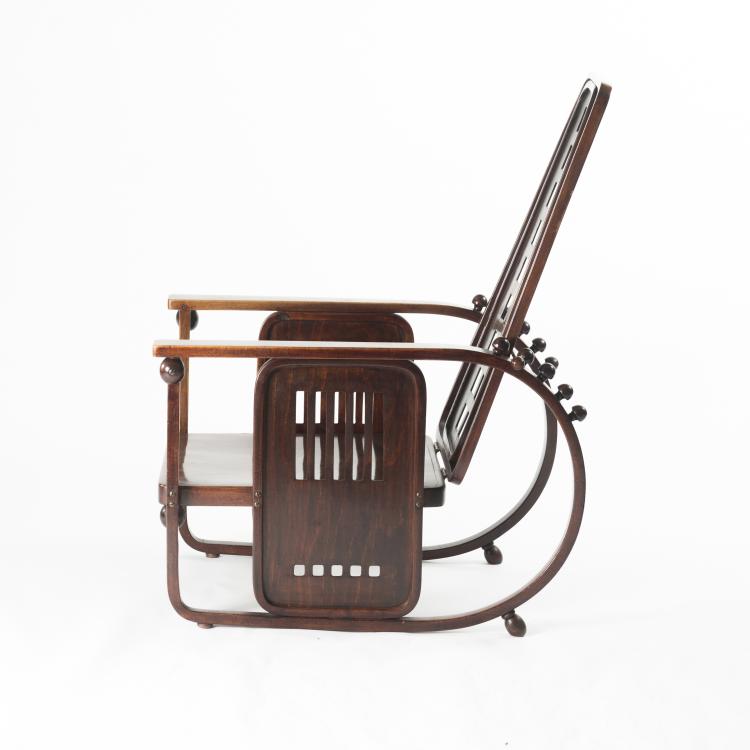 Bild 1 zu Objekt, 'Sitzmaschine', c1905, Josef Hoffmann, Kohn, J. & J., Teschen, 130A 1