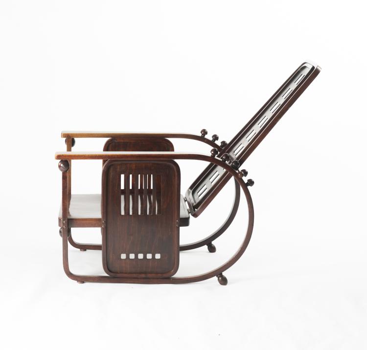 Bild 2 zu Objekt, 'Sitzmaschine', c1905, Josef Hoffmann, Kohn, J. & J., Teschen, 130A 1