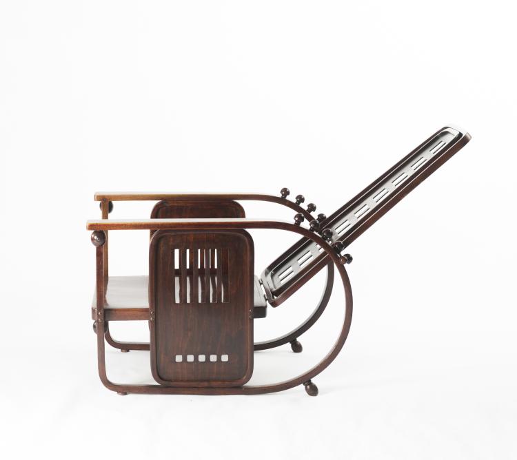 Bild 3 zu Objekt, 'Sitzmaschine', c1905, Josef Hoffmann, Kohn, J. & J., Teschen, 130A 1