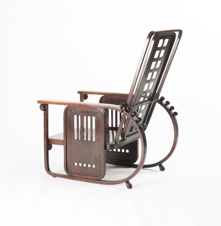 Bild 4 zu Objekt, 'Sitzmaschine', c1905, Josef Hoffmann, Kohn, J. & J., Teschen, 130A 1