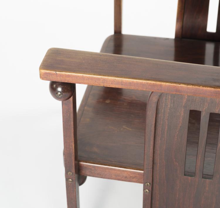 Bild 7 zu Objekt, 'Sitzmaschine', c1905, Josef Hoffmann, Kohn, J. & J., Teschen, 130A 1