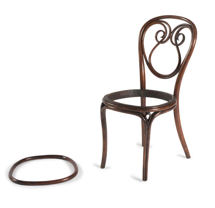 Hauptbild zu Objekt, 'No. 13' chair, 1860/70, Thonet, Wien, 129 671