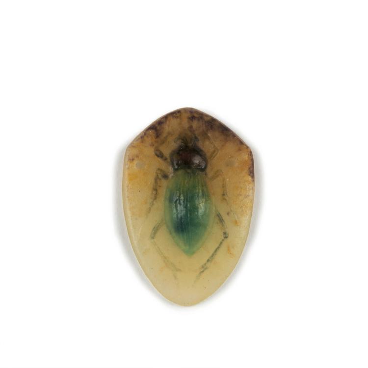Hauptbild zu Objekt, 'Beetle' pendant, 1920s, Henri Berg&eacute;, Walter, Amalric, Nancy, 129 302
