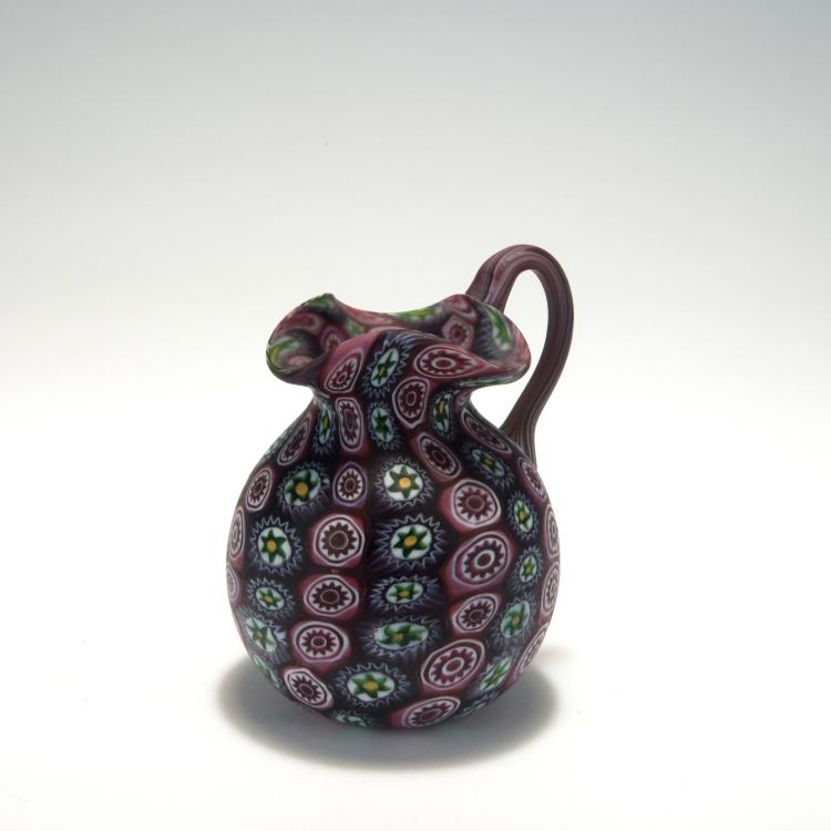 Bild 2 zu Objekt, 'Murrine' jug, c1910, Toso, Fratelli, Murano, 128C 773
