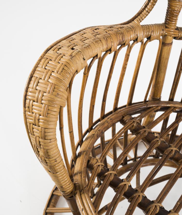 Bild 1 zu Objekt, Wickerchair, c1950, Gio Ponti, Bonacina & C., Como, 131A 28