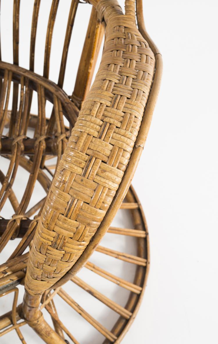 Bild 2 zu Objekt, Wickerchair, c1950, Gio Ponti, Bonacina & C., Como, 131A 28