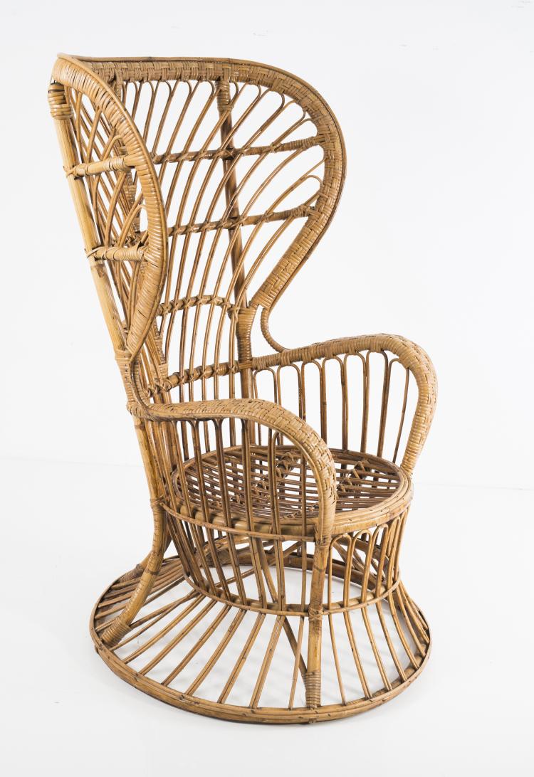 Bild 5 zu Objekt, Wickerchair, c1950, Gio Ponti, Bonacina & C., Como, 131A 28