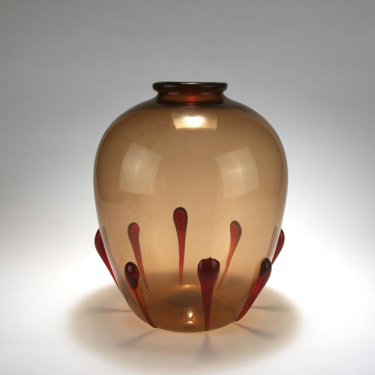 Bild 1 zu Objekt, Vase, c1924, Vittorio Zecchin, Cappellin, M.V.M., Murano, 128C 706