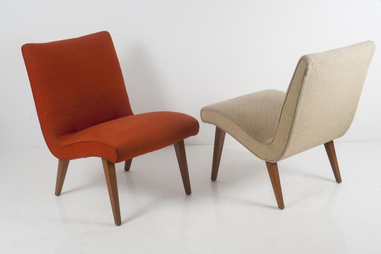 Bild 2 zu Objekt, Two 'Vostra' easy chairs, 1941, Jens Risom, Knoll, Walter, Herrenberg, 128A 45