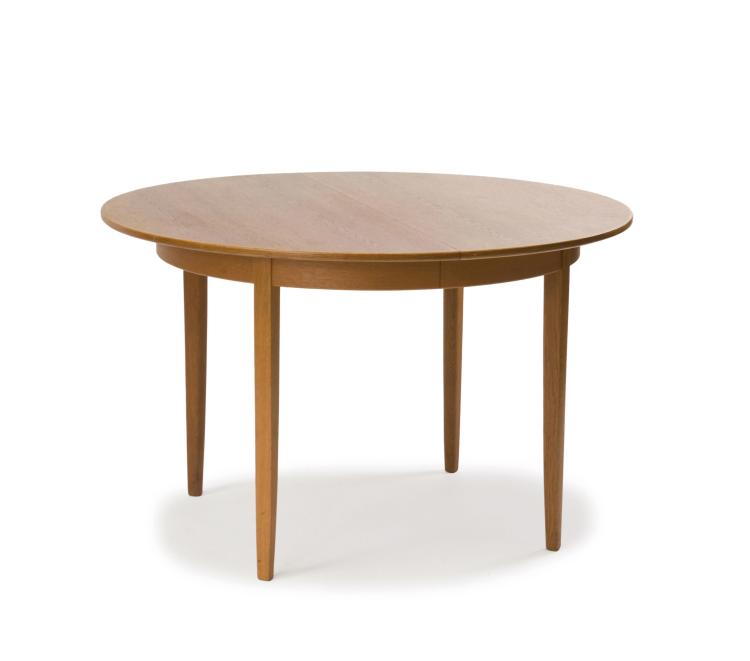Hauptbild zu Objekt, 'Calmare Nyckel' dining table, 1950s, Carl Malmsten, Afors M&ouml;belfabriks AB, Blomstermala, Schweden, 128A 85