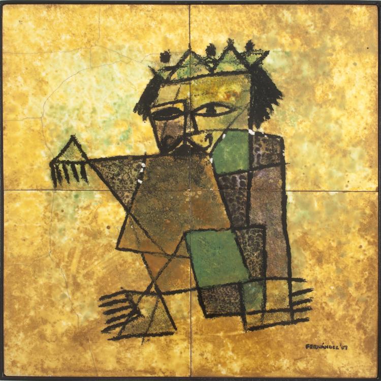 Bild 2 zu Objekt, Dreiteiliger Sofatisch, 1950er Jahre, Rosy Fernandez Diaz, Fernandez Diaz, Rosy, 128B 291