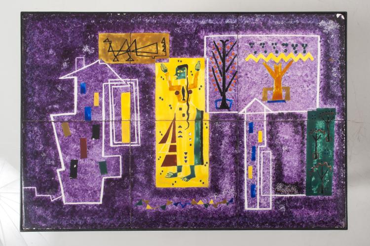 Bild 3 zu Objekt, Dreiteiliger Sofatisch, 1950er Jahre, Rosy Fernandez Diaz, Fernandez Diaz, Rosy, 128B 291