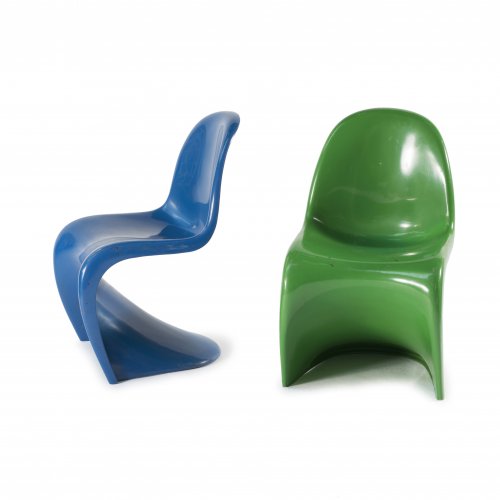 Two 'Panton' chairs, 1962/67