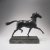Trabendes Pferd, um 1908