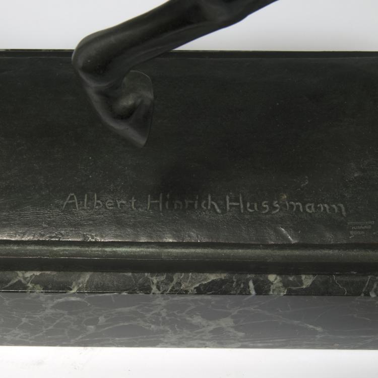 Bild 2 zu Objekt, Trotting Horse, c1908, Albert Hinrich Hussmann, 129 540