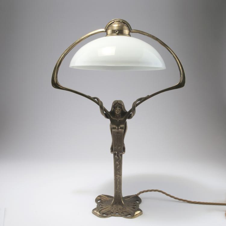 Hauptbild zu Objekt, Table light, c1902, Albert Reimann, Reimann, Albert, 129 461