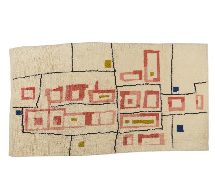 Hauptbild zu Objekt, Teppich, vor 1960, Bissier, Lisbeth, 130B 203