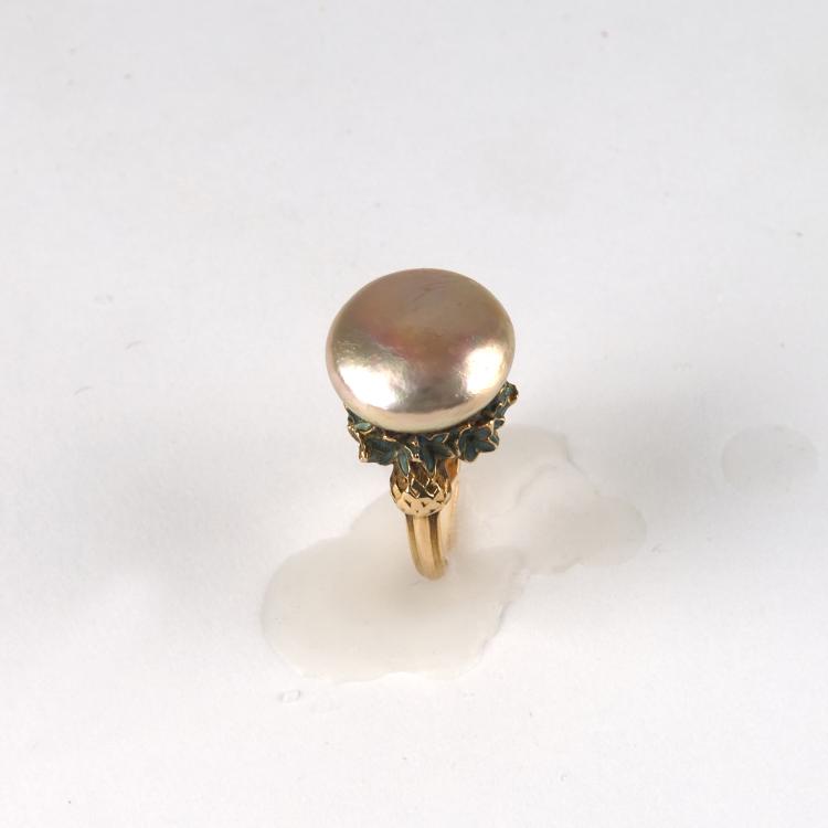 Bild 1 zu Objekt, 'Bleuets' lady's ring, 1903-05, Lalique, Ren&eacute;, Paris, 129 385