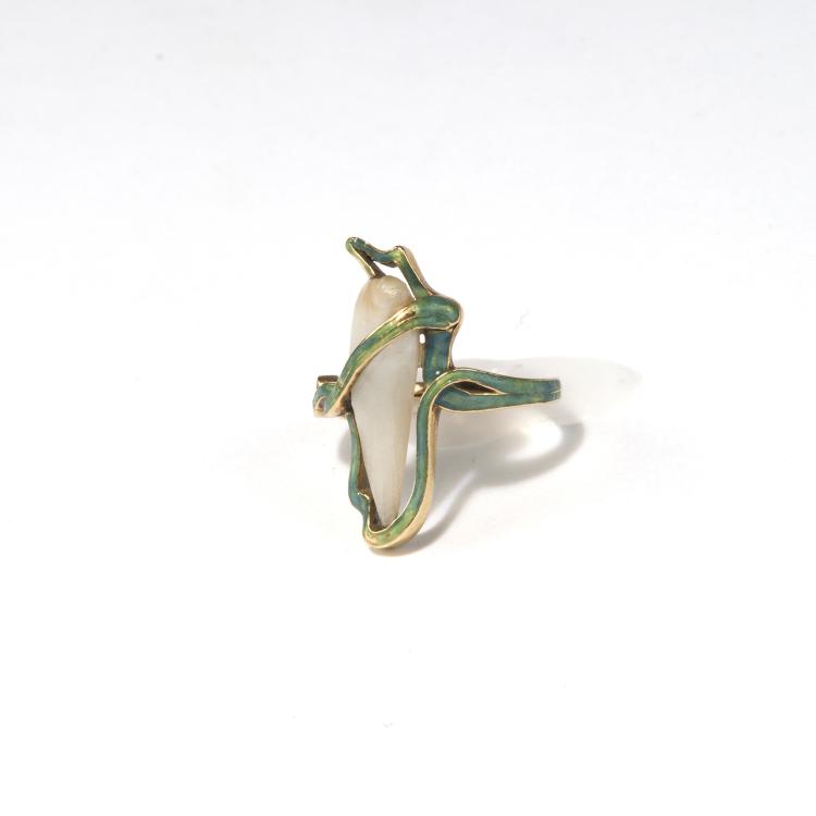 Bild 1 zu Objekt, Lady's ring, c1900, Lalique, Ren&eacute;, Paris, 129 386