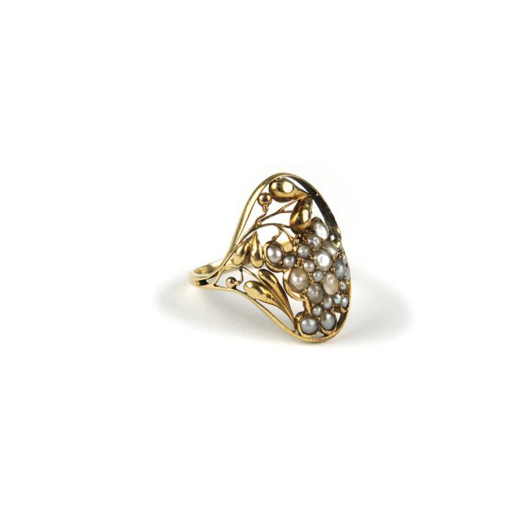 Hauptbild zu Objekt, Lady's ring, c1912, Josef Hoffmann, Wiener Werkst&auml;tte, 130A 2