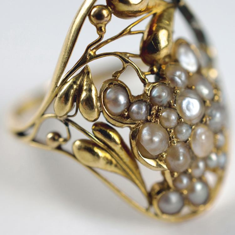 Bild 2 zu Objekt, Lady's ring, c1912, Josef Hoffmann, Wiener Werkst&auml;tte, 130A 2