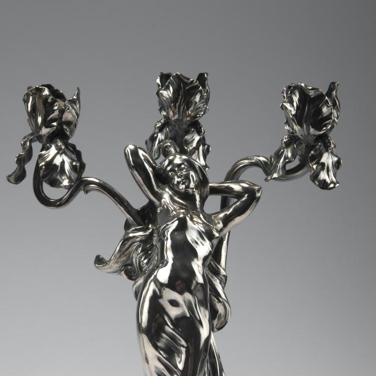 Bild 2 zu Objekt, Two candelabrums, c1900, Bonnefond, C. Paris, 129 434