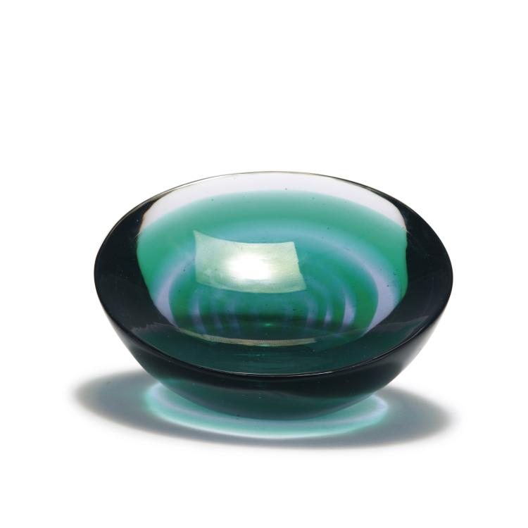 Hauptbild zu Objekt, Schale 'Siderale', um 1952, Flavio Poli, Seguso Vetri d'Arte, Murano, 128C 761
