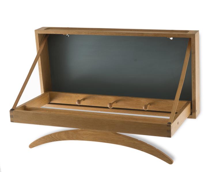 Hauptbild zu Objekt, Coat rack, 1962, Adam Hoff, Rasmussen & Brygger, Virum M&ouml;belsnedkeri, D&auml;nemark, 128A 157