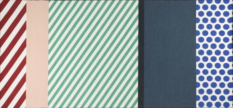 Hauptbild zu Objekt, Teppich 'Dialog Art Collection', 1988, Roy Lichtenstein, Vorwerk Teppiche, Hameln, 128B 598