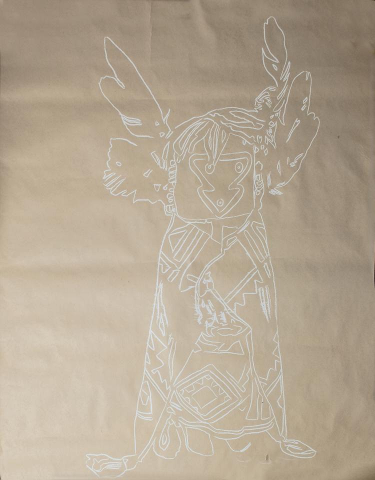 Hauptbild zu Objekt, Probedruck 'Kachina Dolls', 1986 , Andy Warhol, 130B 299