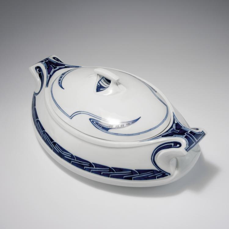 Bild 2 zu Objekt, Large 'Whiplash' turreen, 1903-04, Henry van de Velde, Meissen, KPM, 130A 21