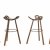 Four barstools, 1950s