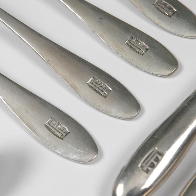 Bild 2 zu Objekt, 'Carl Weishaupt M&uuml;nchen' flatware, 1911/12, Richard Riemerschmid, Bruckmann & S&ouml;hne, Heilbronn; Weishaupt, Carl, M&uuml;nchen, 130A 53