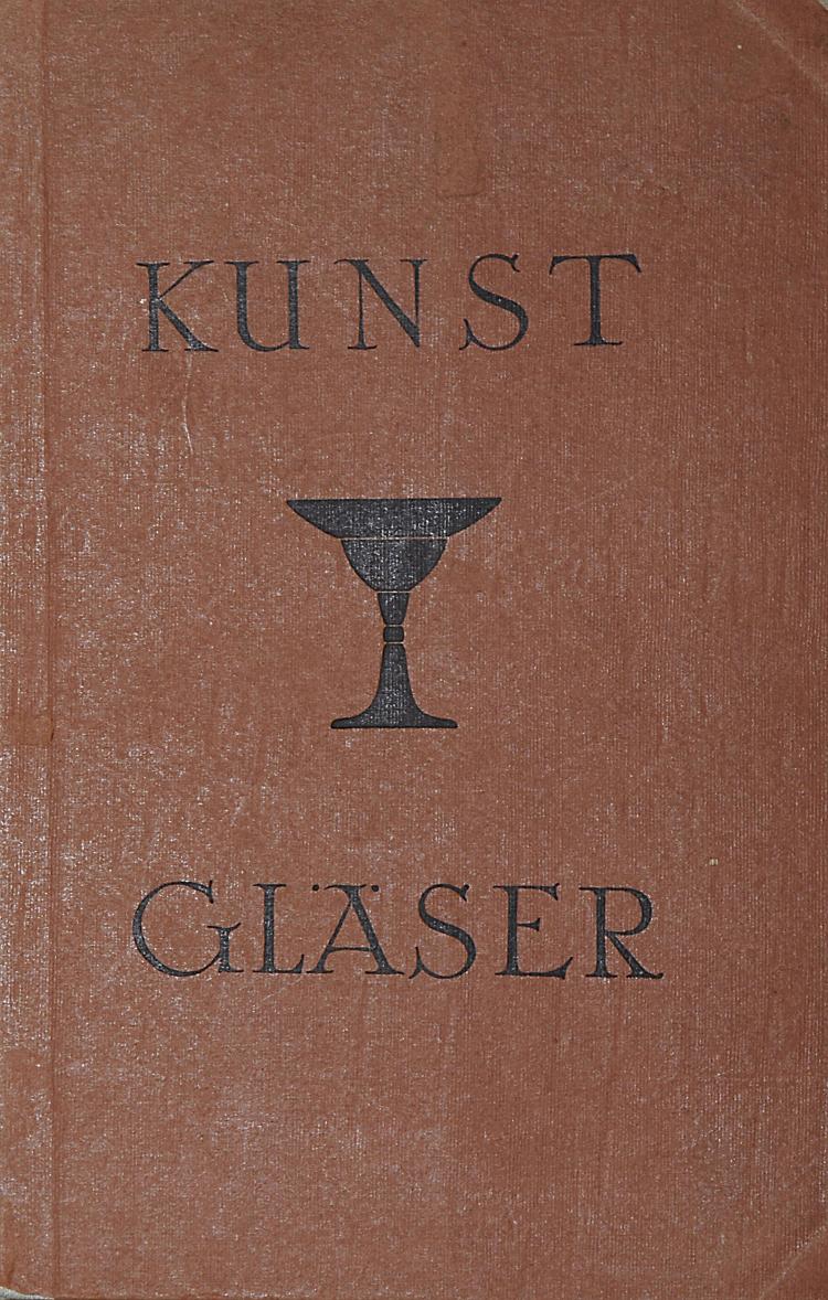 Hauptbild zu Objekt, 'Kunst Gl&auml;ser', Fachliteratur, 129 717