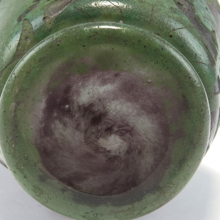 Bild 4 zu Objekt, 'Libellules et renoncules jaunes', c1904, Henri Berg&eacute;, Daum Fr&egrave;res, Nancy, 129 45