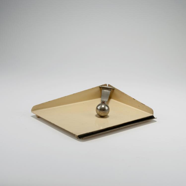 Hauptbild zu Objekt, Receipt holder, 1929-32, Marianne Brandt, Ruppelwerk, Gotha, 130A 60