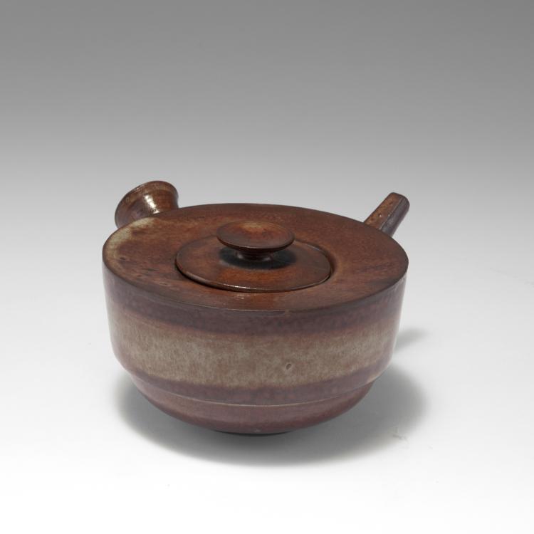 Bild 4 zu Objekt, &Auml;u&szlig;erst seltenes Tee-Extrakt-K&auml;nnchen, 1923, Theodor Bogler, Dornburg, Keramische Werkstatt, 130A 56