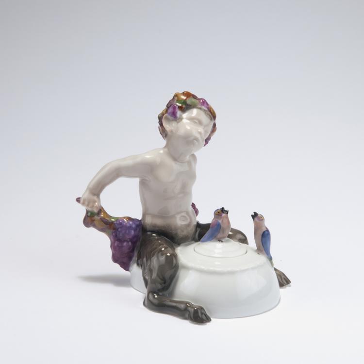 Hauptbild zu Objekt, 'Symphonie' inkwell, 1911, Ferdinand Liebermann, Rosenthal, Selb, 129 601