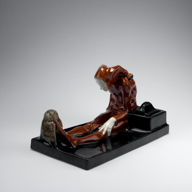 Bild 1 zu Objekt, 'Till Eulenspiegel' stationery, 1907, Vereinigte Wiener und Gmundner Keramik, 130A 8